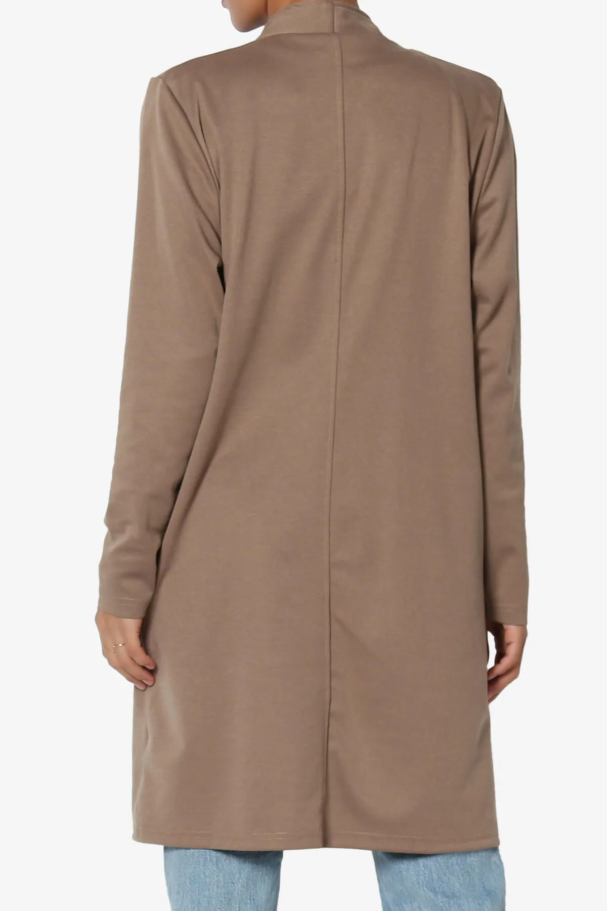 Hawke Open Front Knit Long Jacket