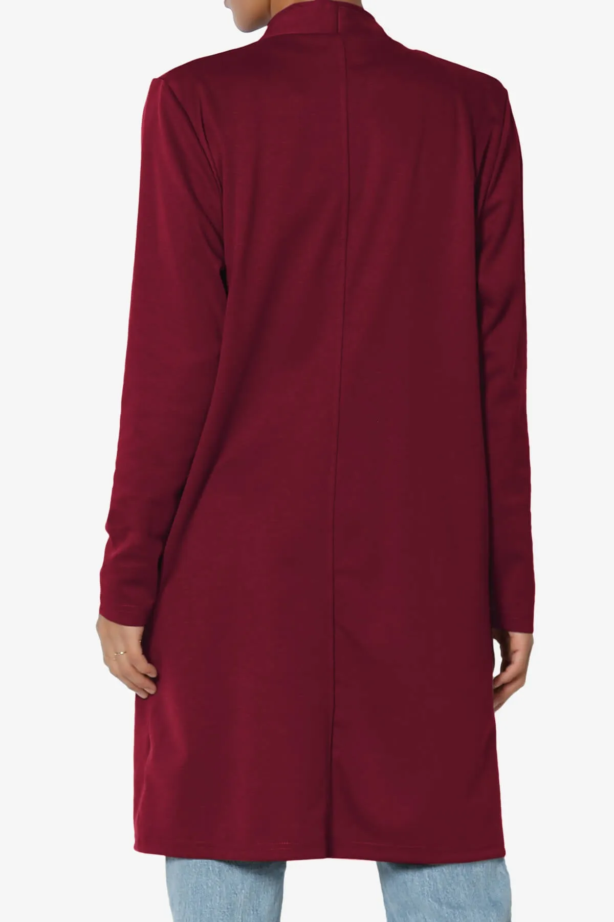 Hawke Open Front Knit Long Jacket