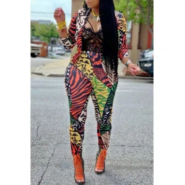 Her Fashion Forward Two Piece Pant Suit