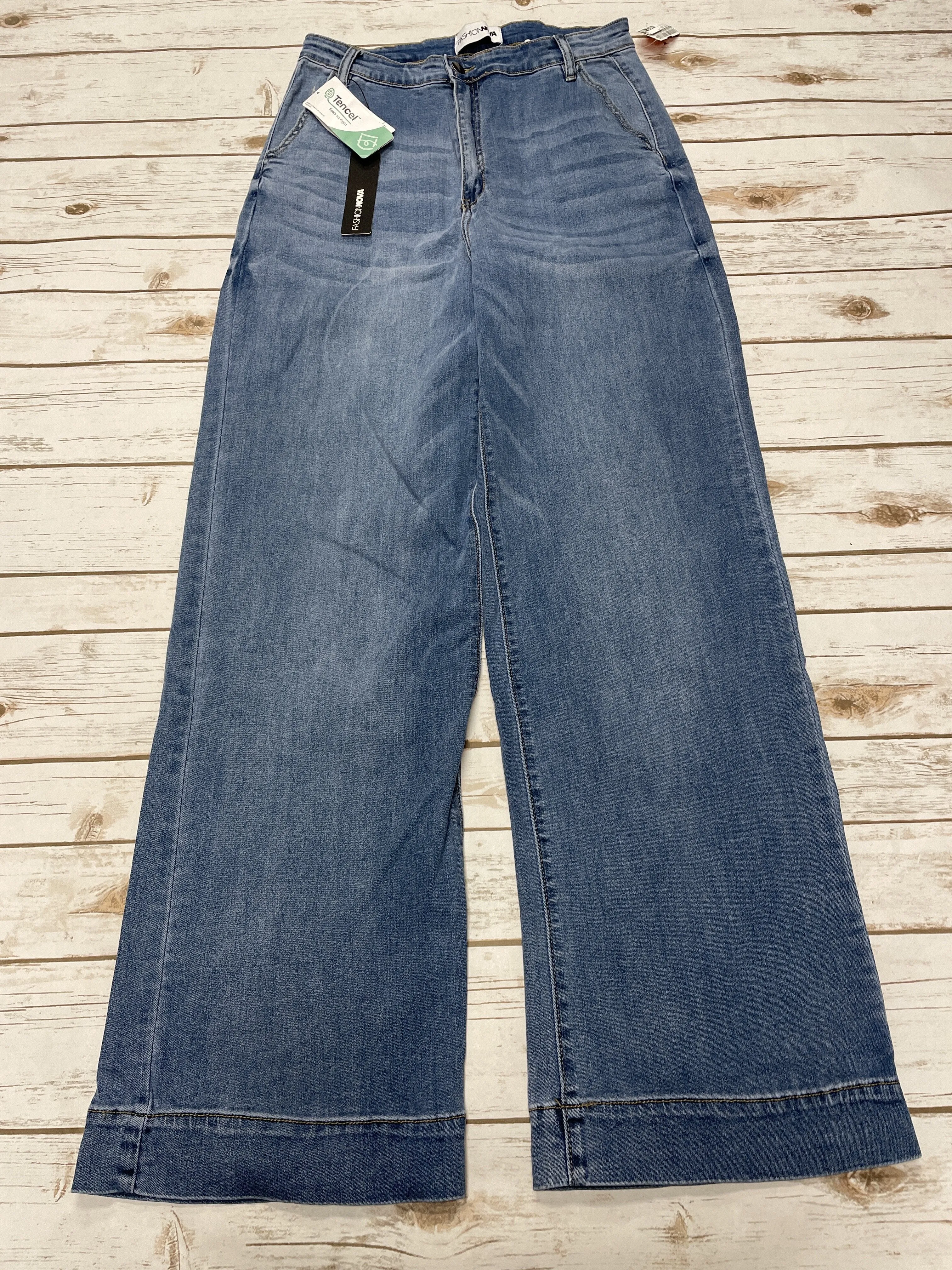 Jeans Wide Leg By Fashion Nova  Size: 14