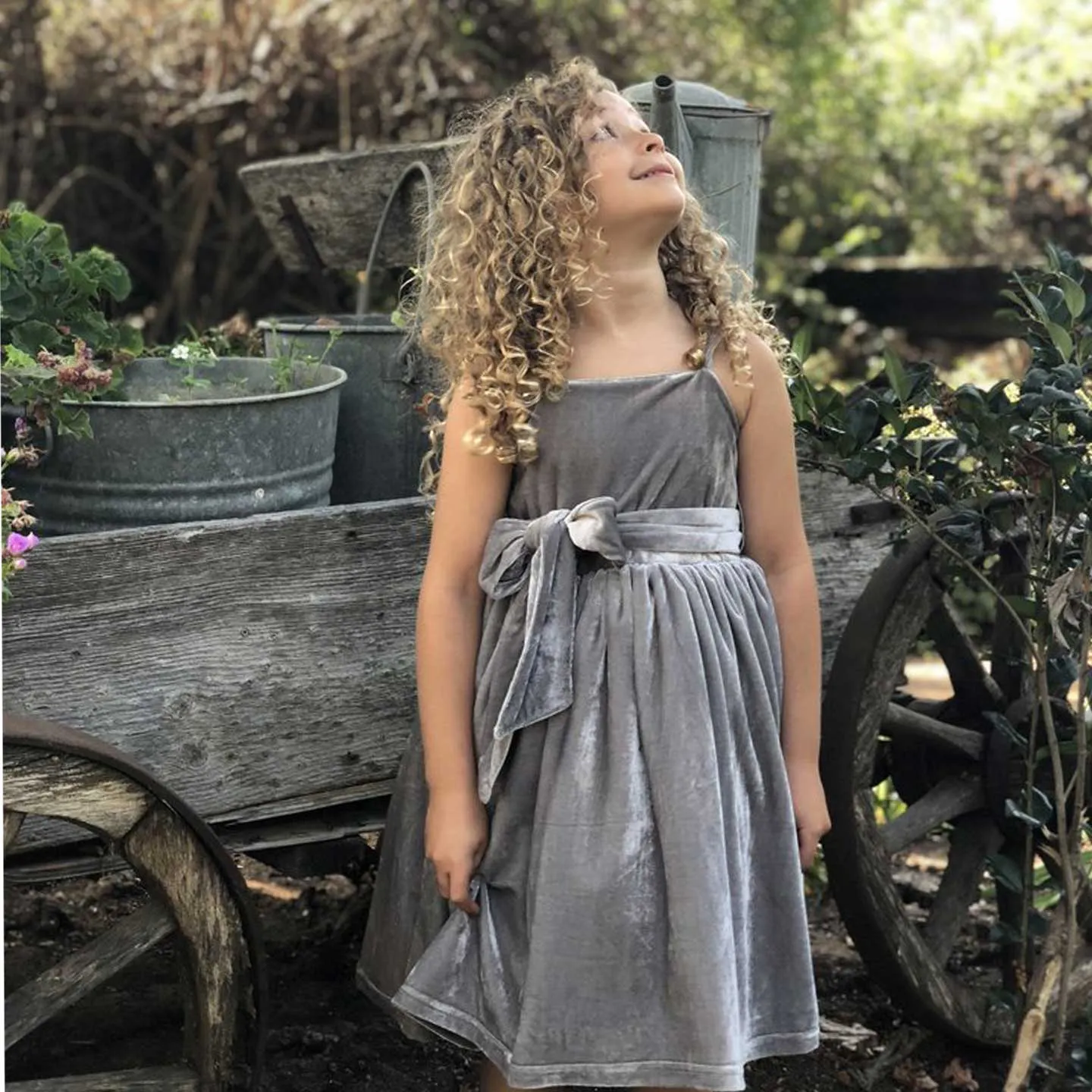 Juliet Silver Dress