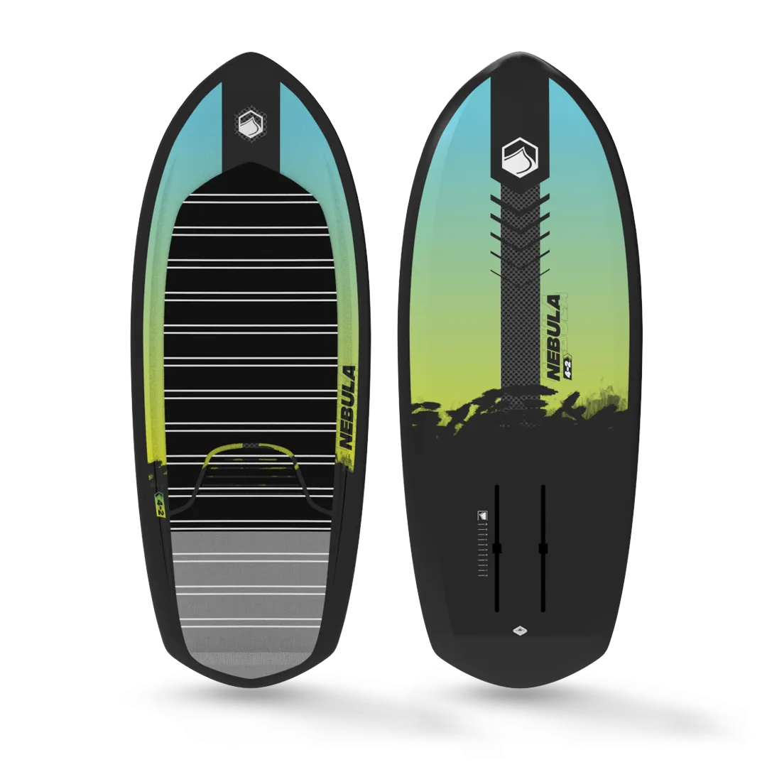 LIQUID FORCE NEBULA 4'2 WITH HORIZON SURF 155 FOIL SET