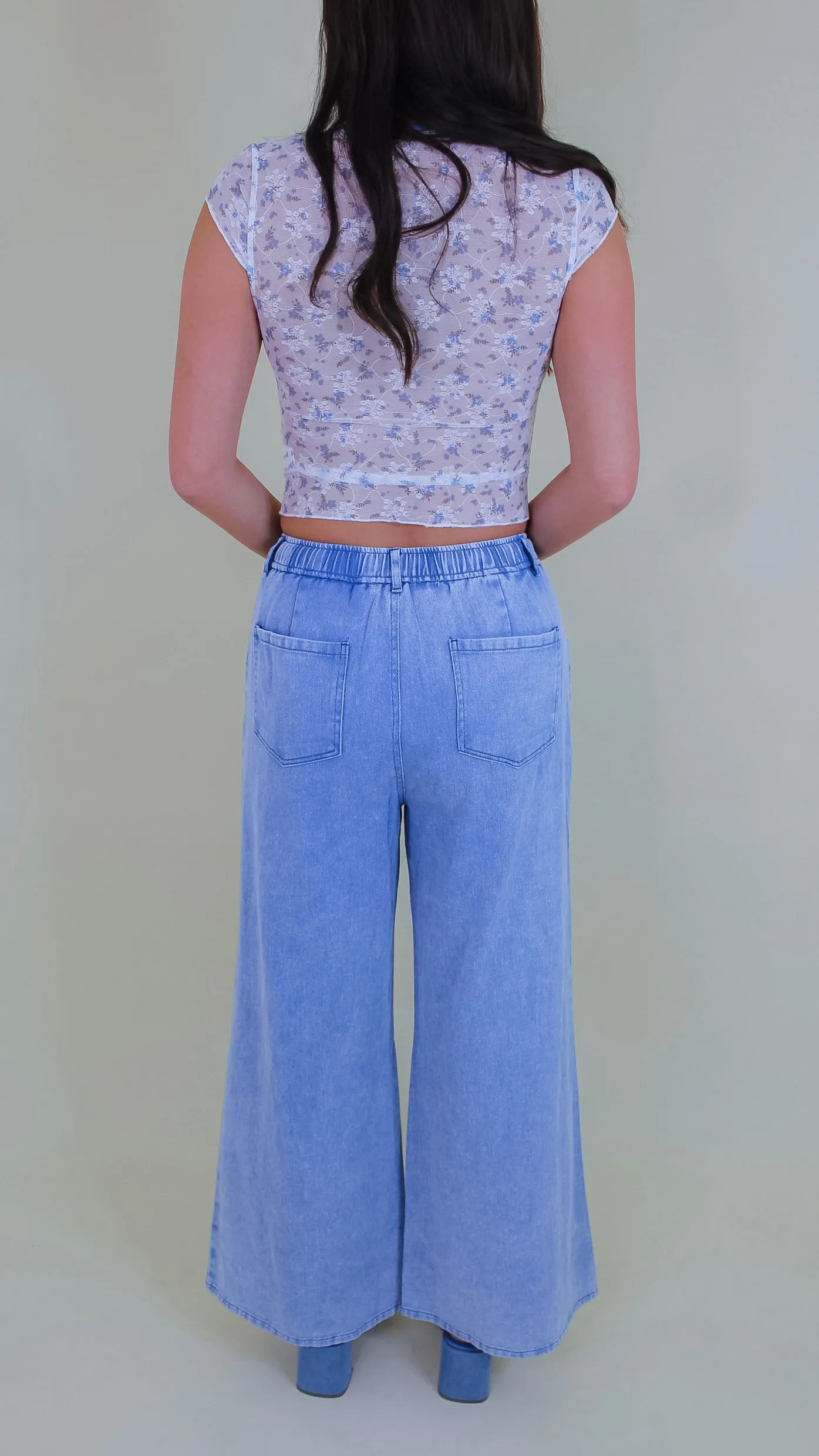 Maia Blue Denim Pants