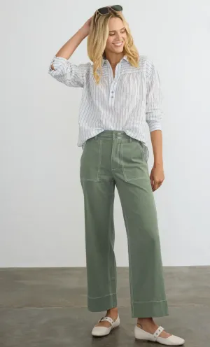 Margaret O'Leary Parker Pant in Weed