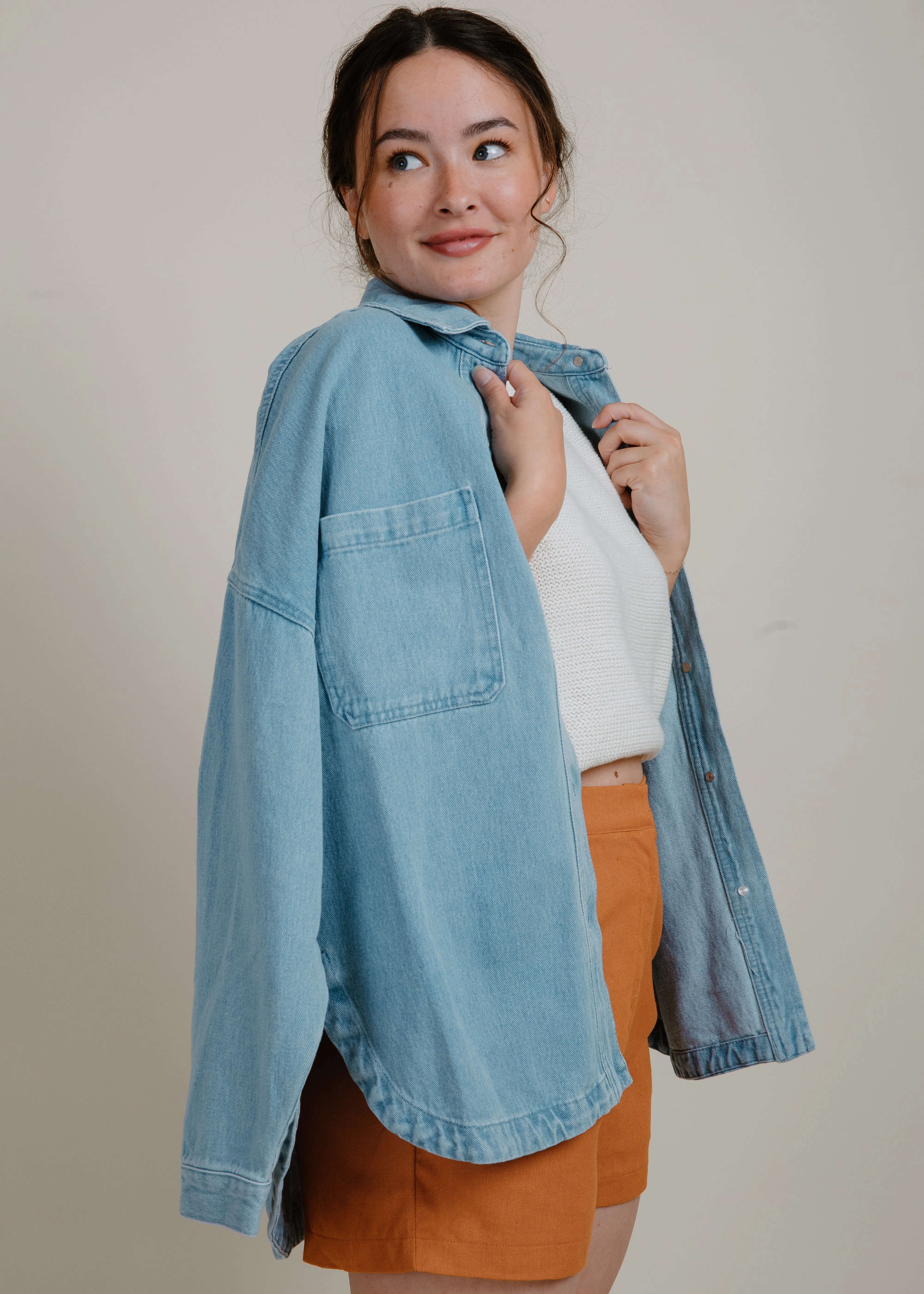 Mason Denim Button Down