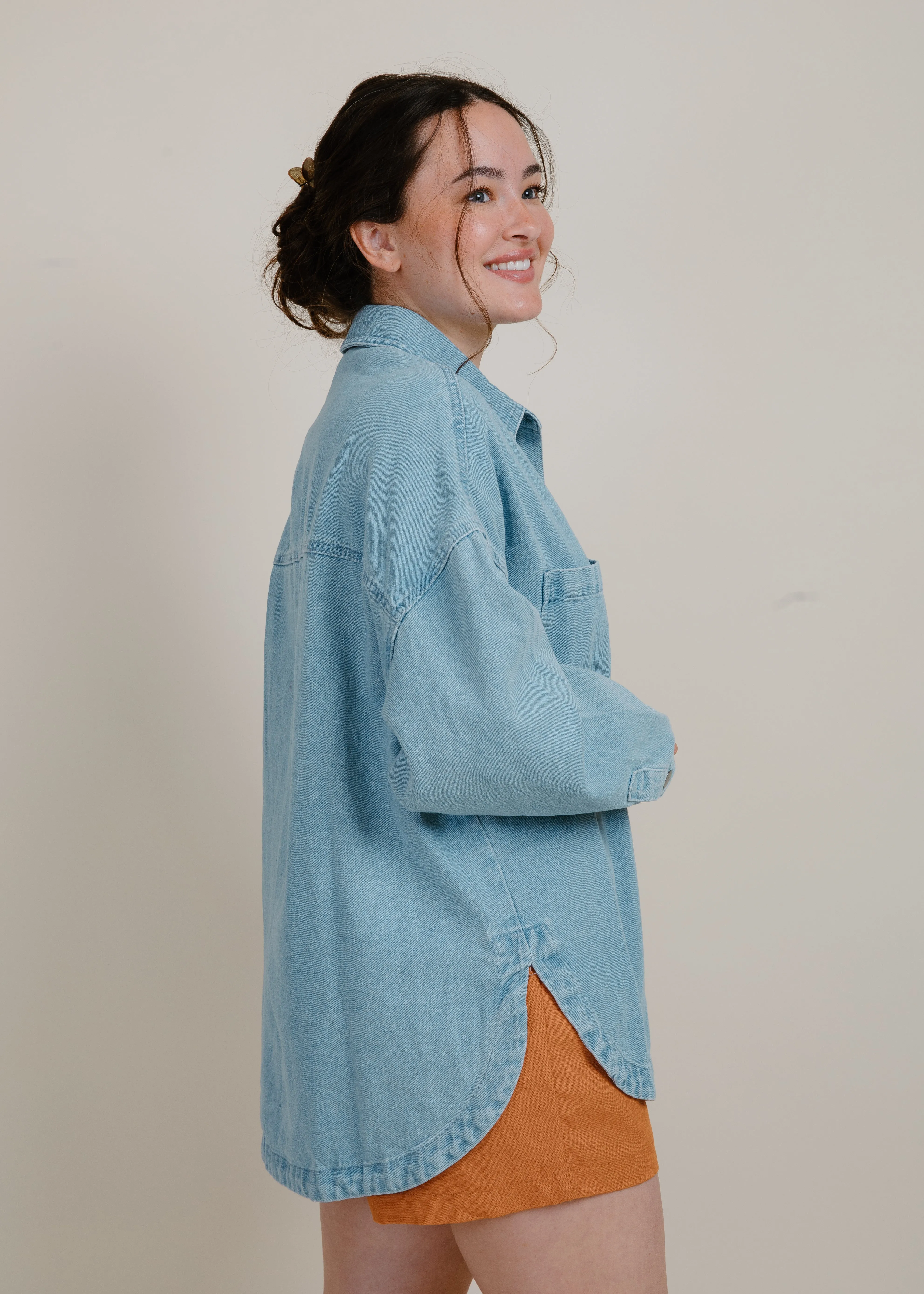 Mason Denim Button Down