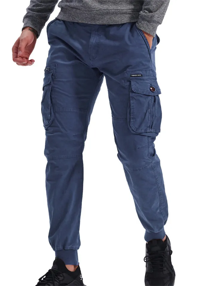 Men's Fashion Casual Cargo Pants with Pockets