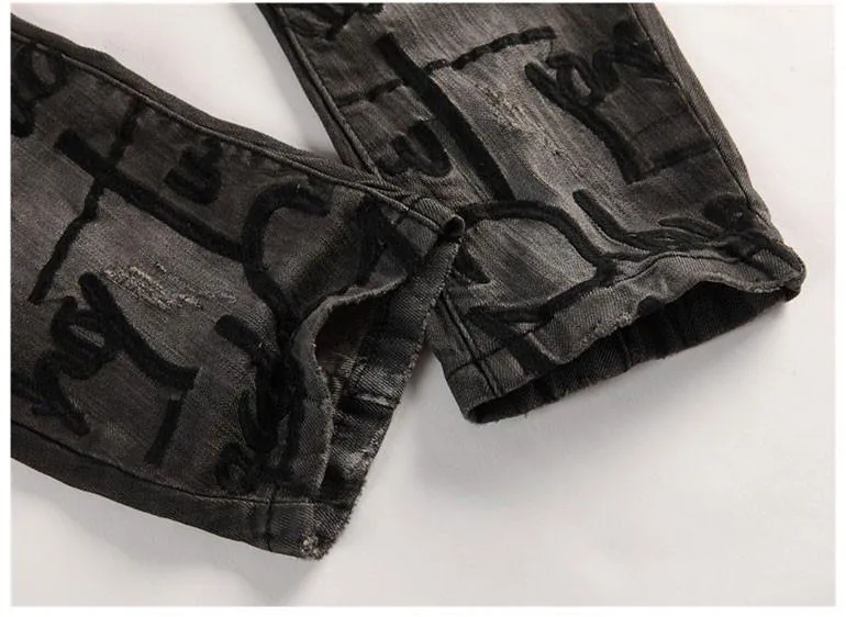 Men's Fashion Write Me A Book Jeans