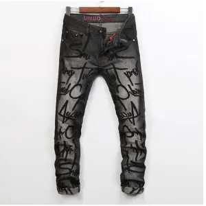Men's Fashion Write Me A Book Jeans