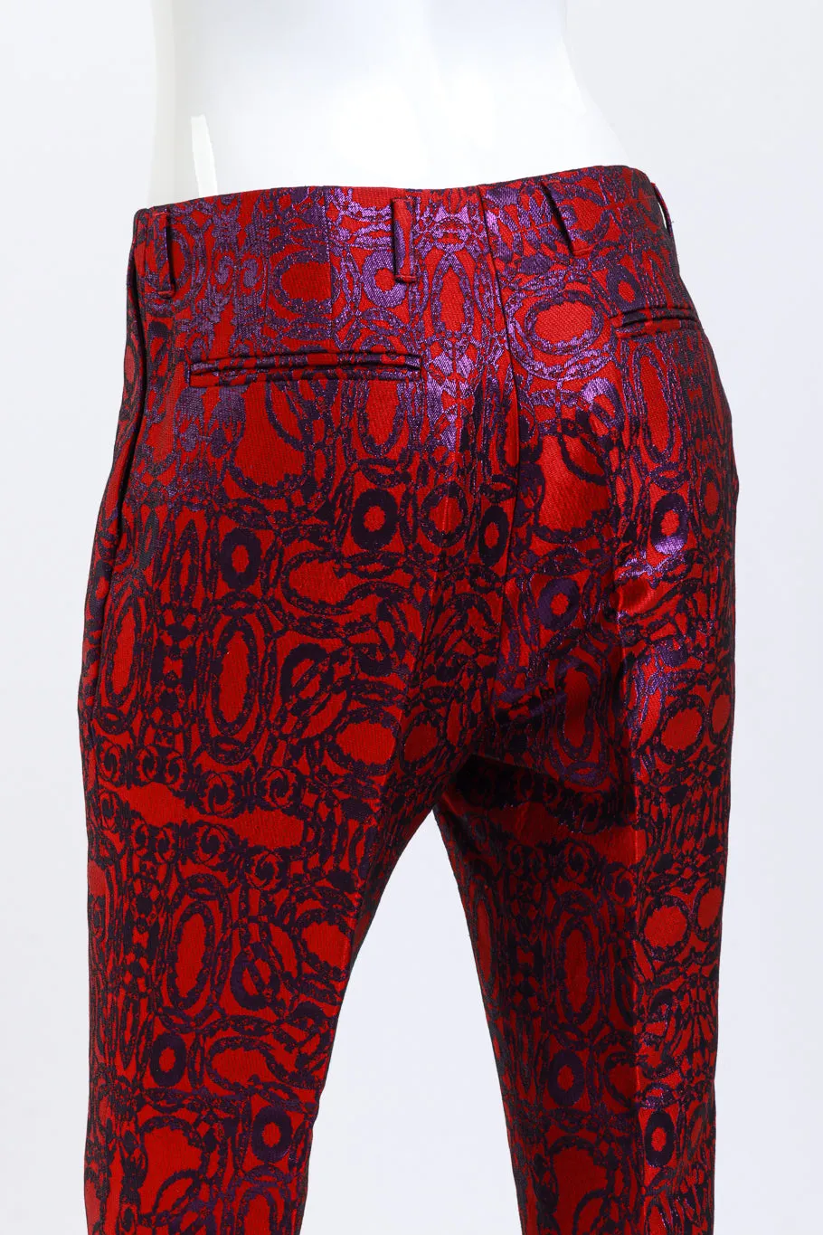 Metallic Brocade Pant