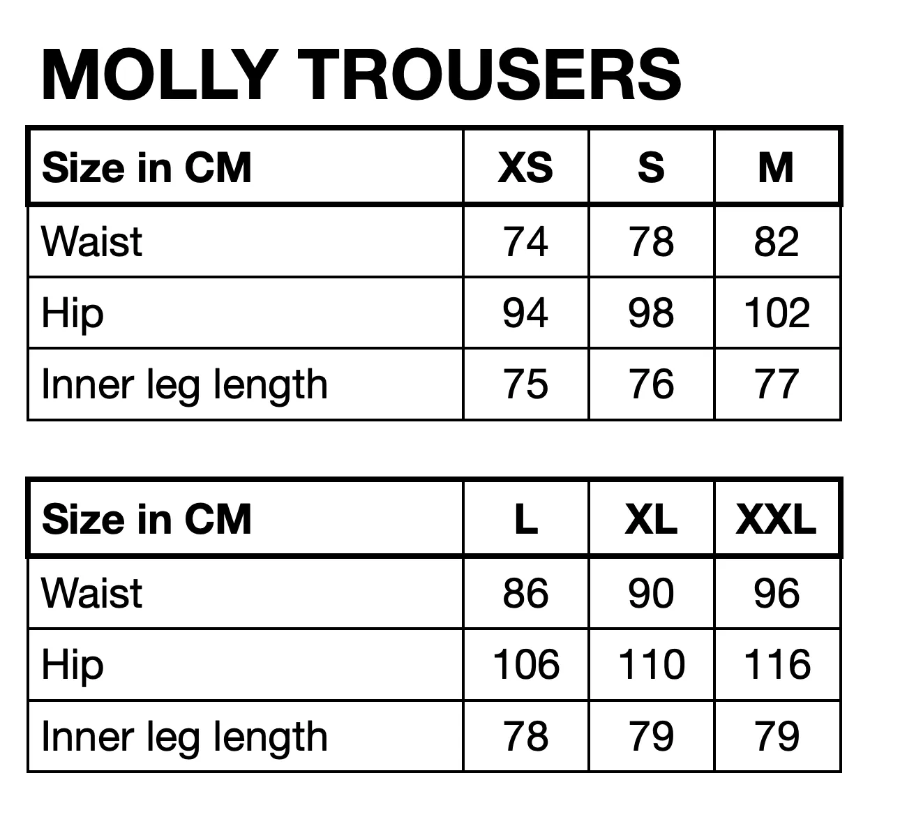 Molly Trousers - Blue