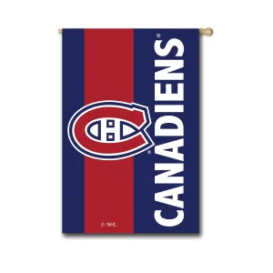 Montreal Canadiens, Embellish Reg Flag,15sf4364