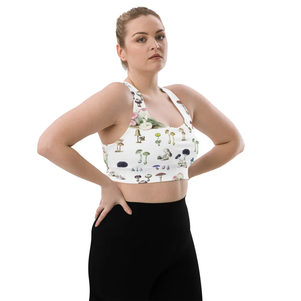 Mushroom Dreams Sports Bra