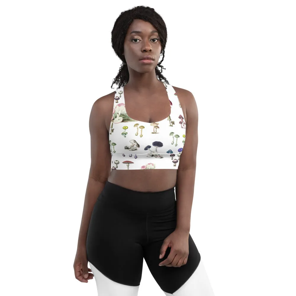 Mushroom Dreams Sports Bra