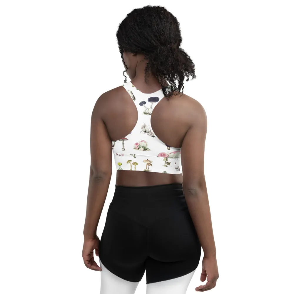 Mushroom Dreams Sports Bra