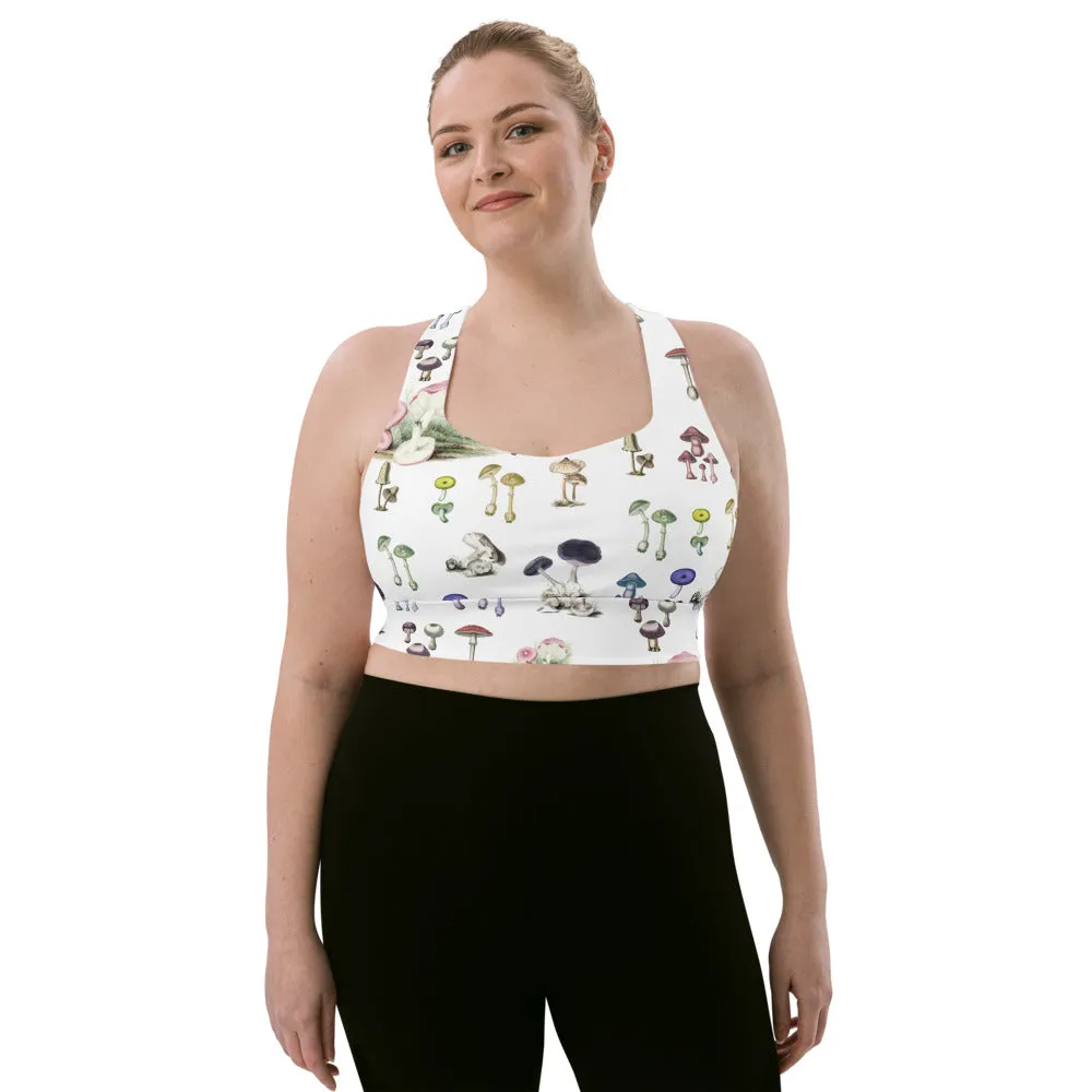 Mushroom Dreams Sports Bra