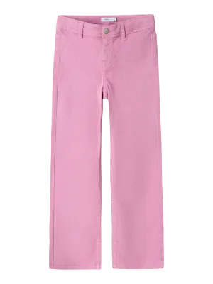 NAME IT| Kid Girl Wide Leg Trousers