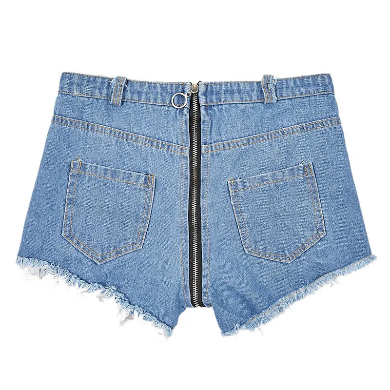 Newest Women's Ripped Jean Shorts Fashion Mini Denim Shorts