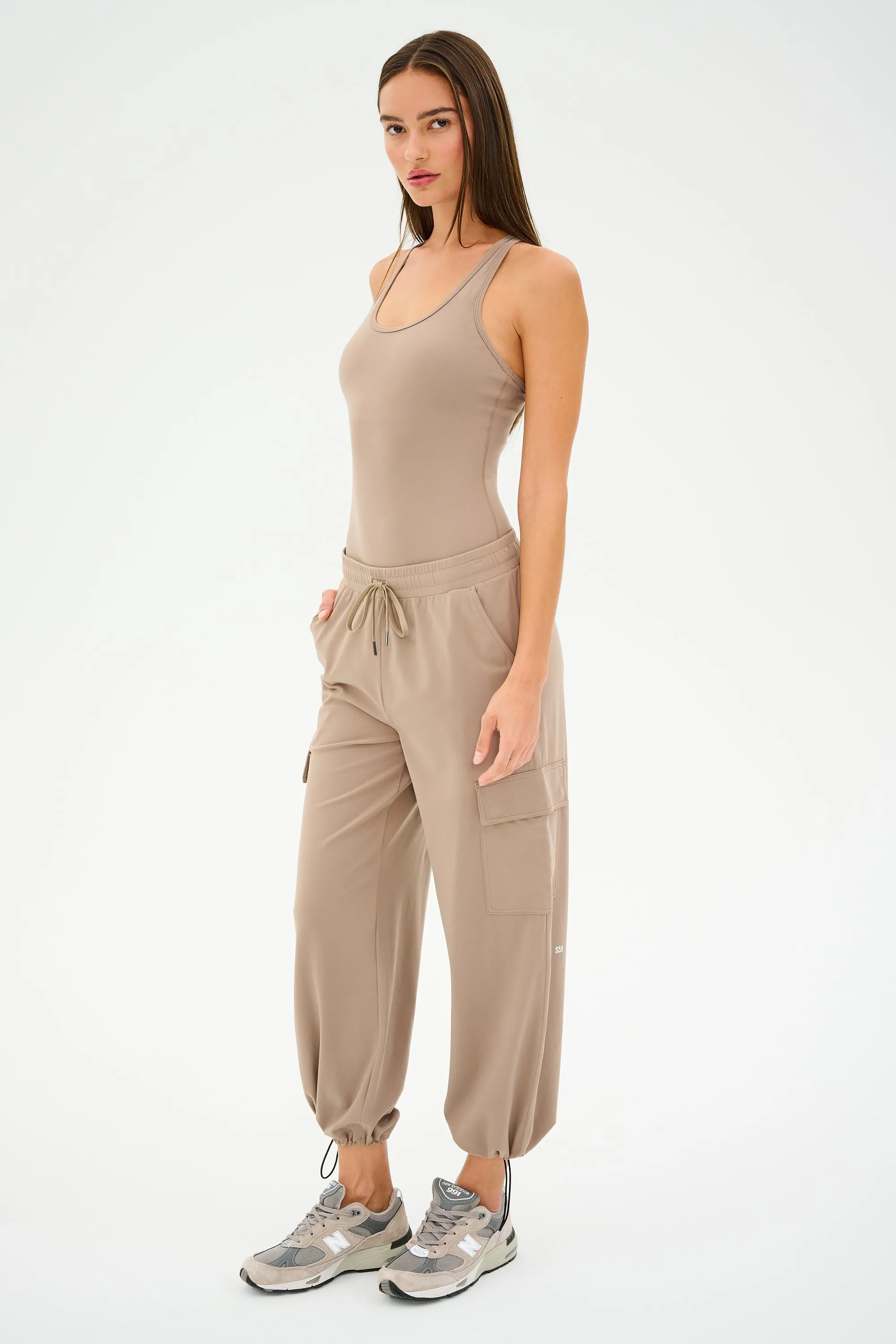 Nico Airweight Cargo Pant - Latte