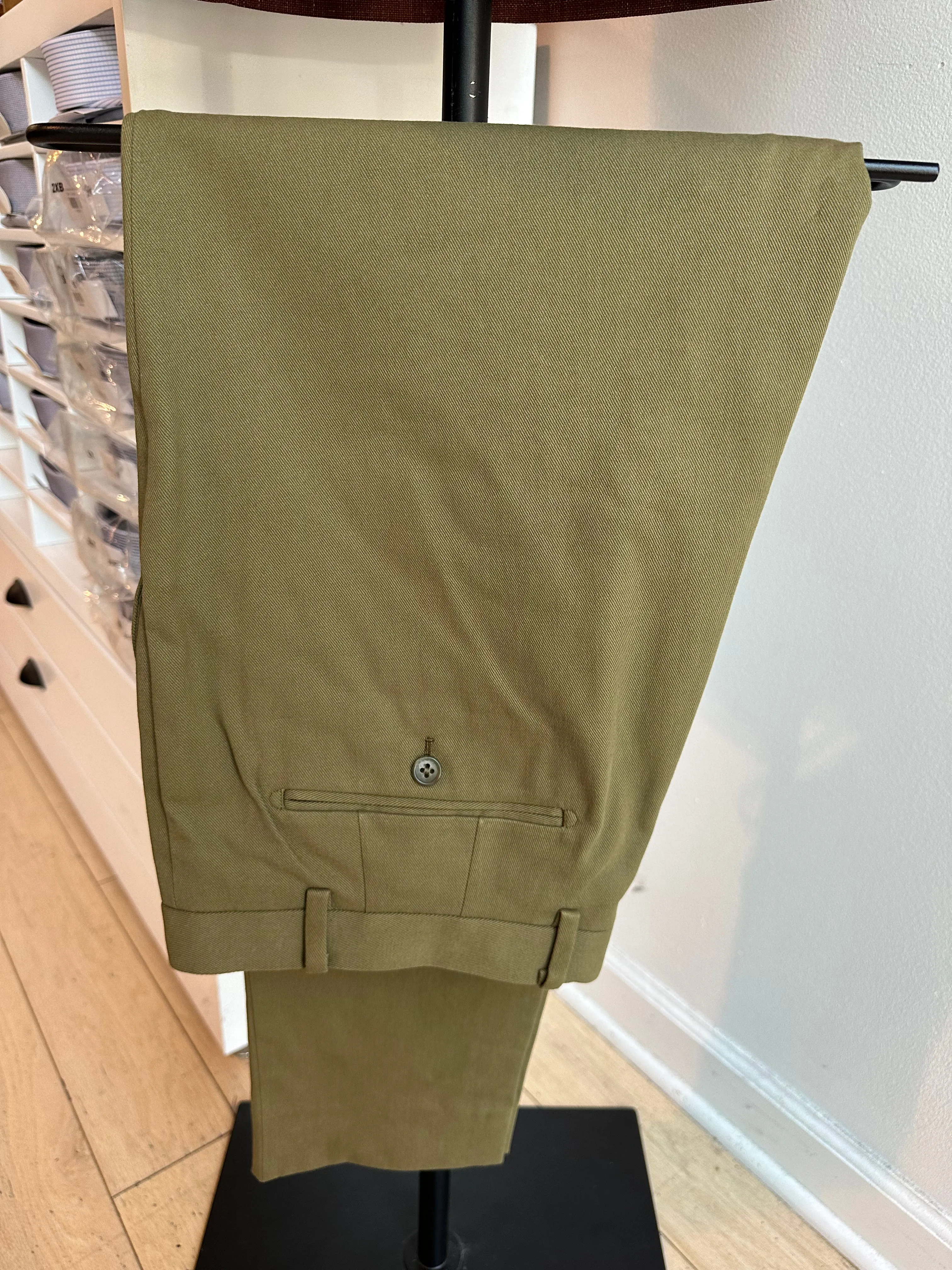 Olive Dress Chinos