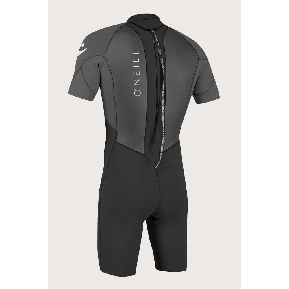 O'NEILL REACTOR-2 2MM BACK ZIP BLACK/GRAPH