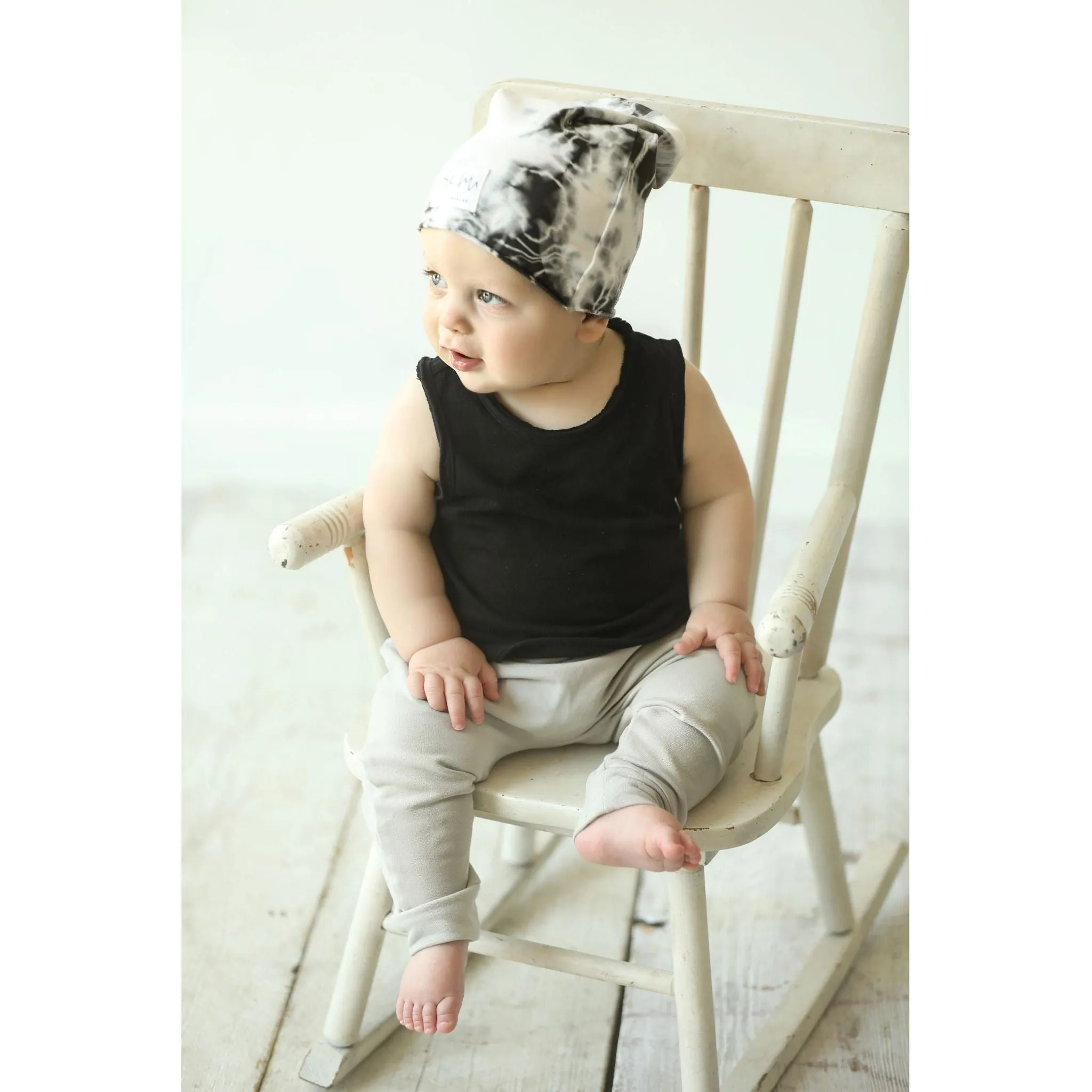 Organic Baby Malibu Pants White