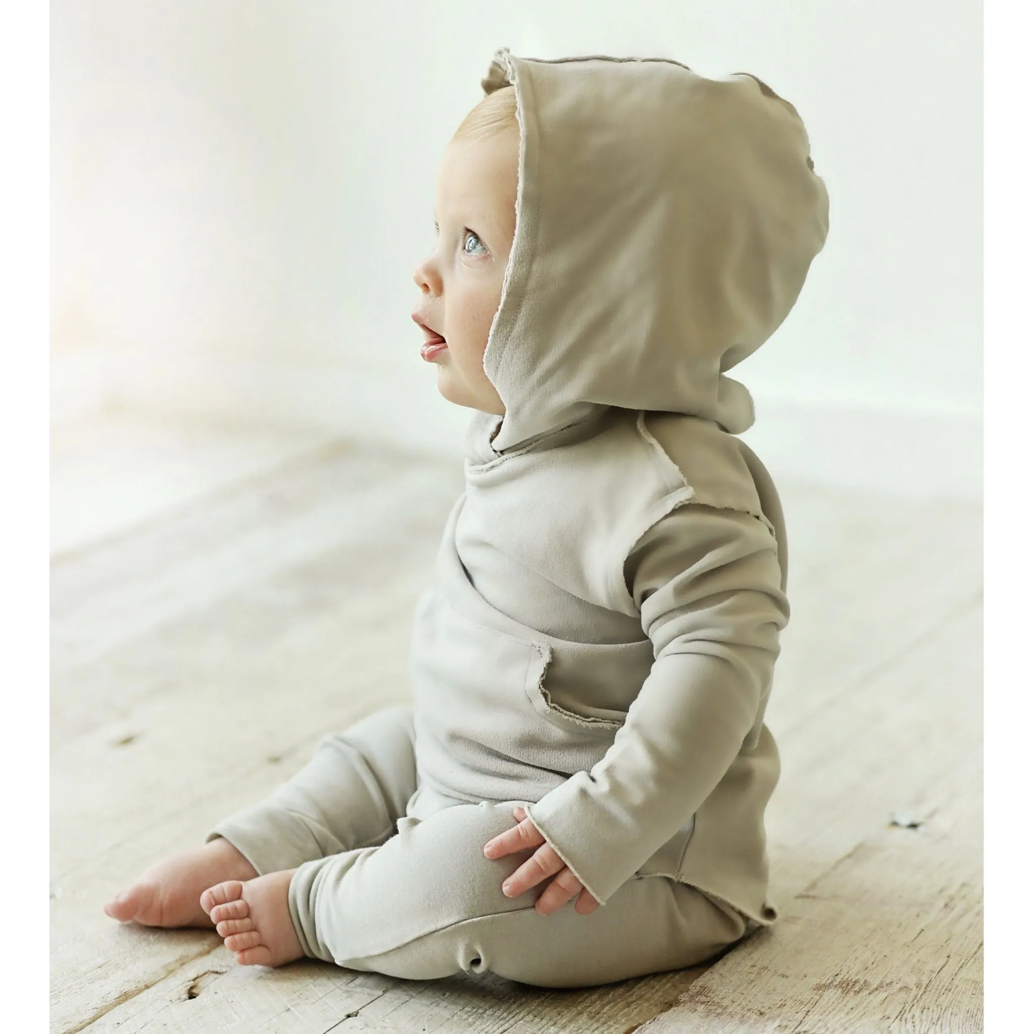 Organic Baby Malibu Pants White