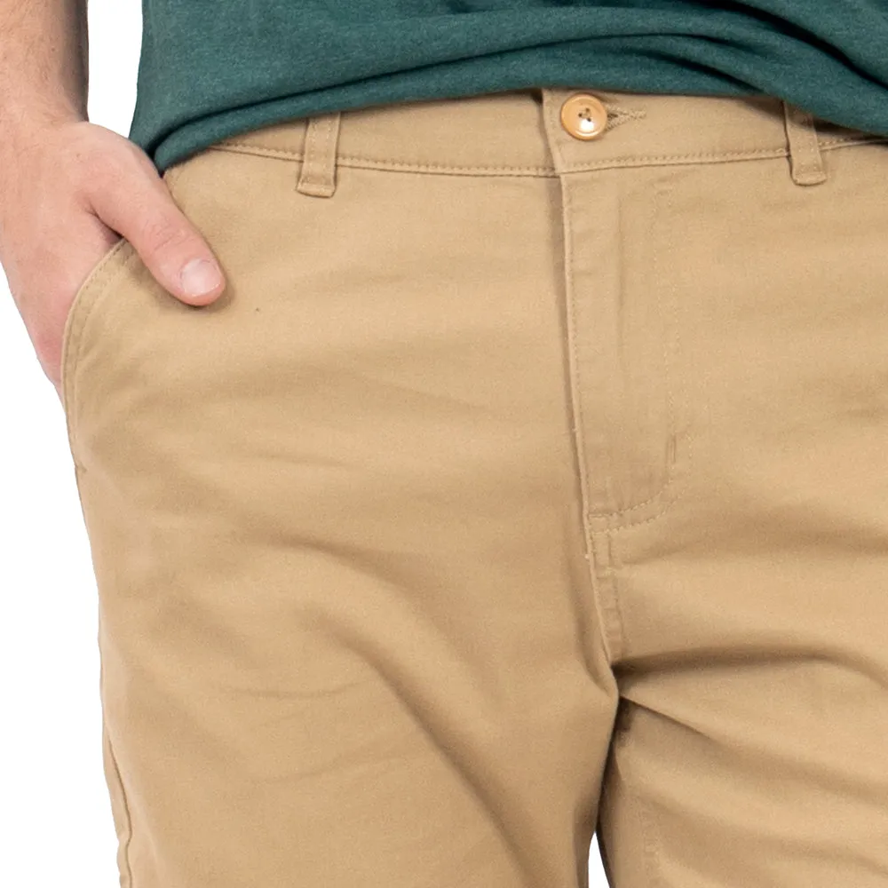 PANTALÓN PARA HOMBRE LISO CHINO QUARRY