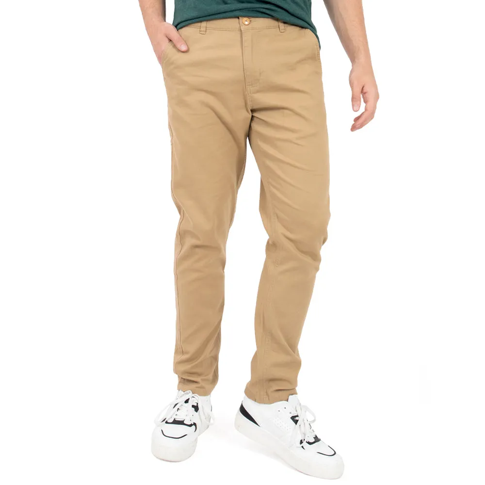 PANTALÓN PARA HOMBRE LISO CHINO QUARRY