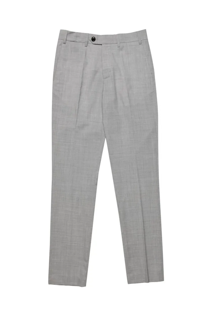 Perona   -   Mens-Bottoms-Trousers & Denims-Nathan-Pma-Ss24-163-28-Cement Grey