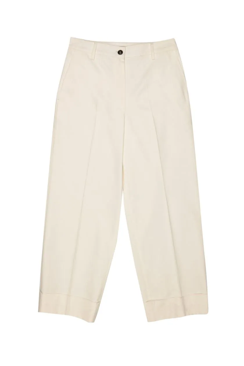 Perona   -   Womens-Bottoms-Trousers & Denims -Mel-Pwa-Ss24-511-24-Beige