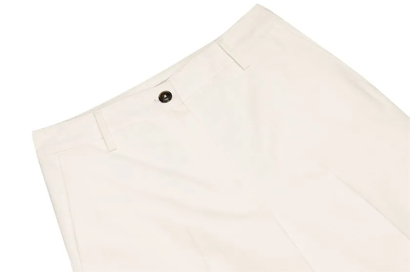 Perona   -   Womens-Bottoms-Trousers & Denims -Mel-Pwa-Ss24-511-24-White