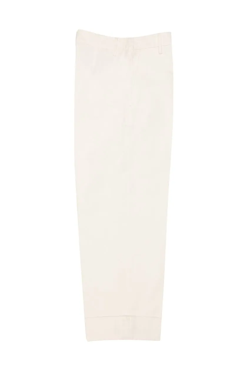 Perona   -   Womens-Bottoms-Trousers & Denims -Mel-Pwa-Ss24-511-24-White