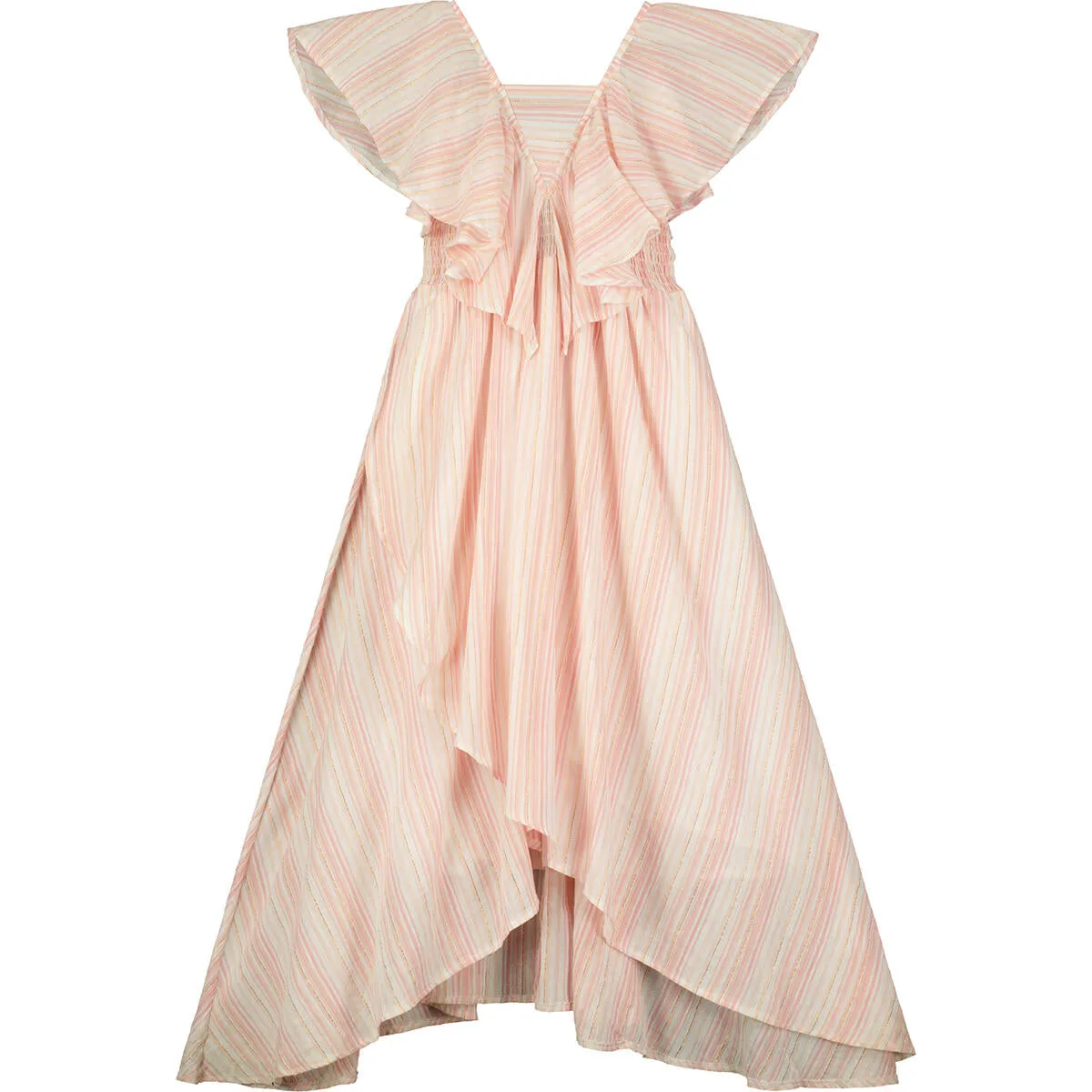 Pink and Peach Maxi Dress..