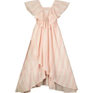 Pink and Peach Maxi Dress..