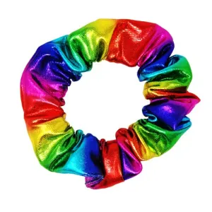 Pink Poppy Shimmering Mini Scrunchie - 3 Colors Available