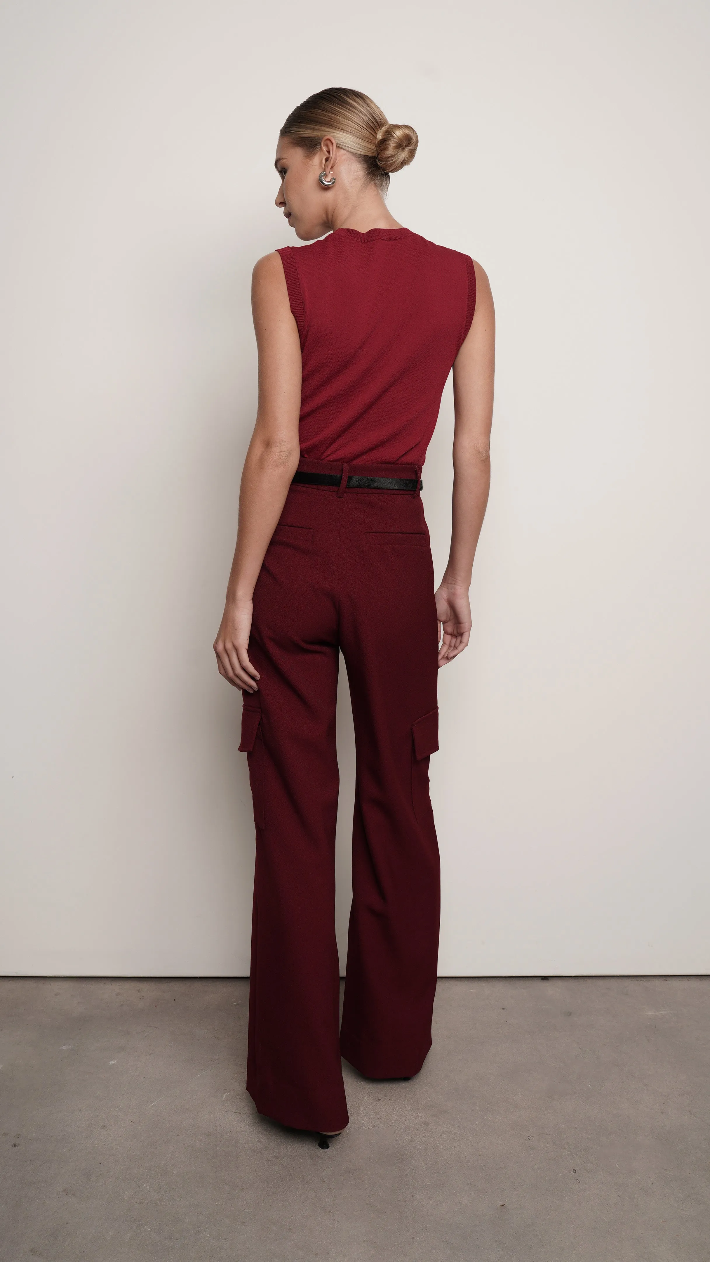 Piper Pant- Burgundy