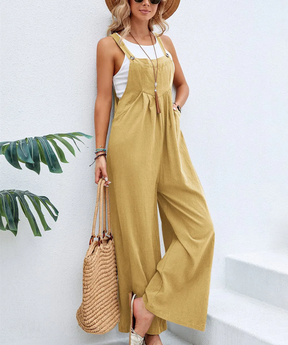 Plus-size casual suspenders in solid colors S-240201-32
