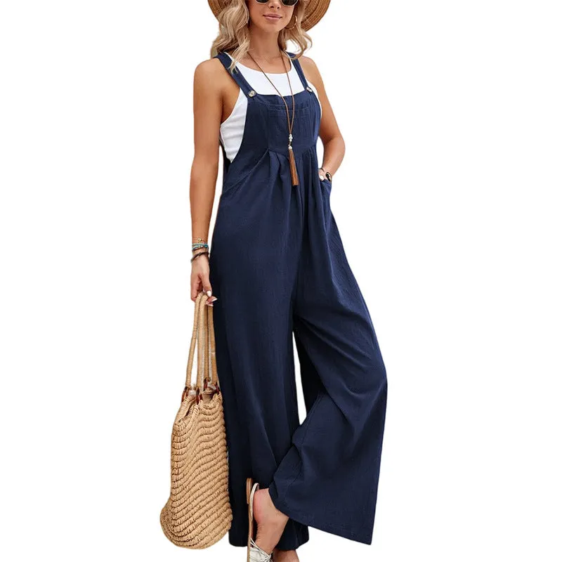 Plus-size casual suspenders in solid colors S-240201-32
