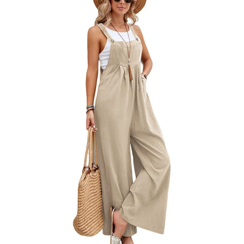 Plus-size casual suspenders in solid colors S-240201-32