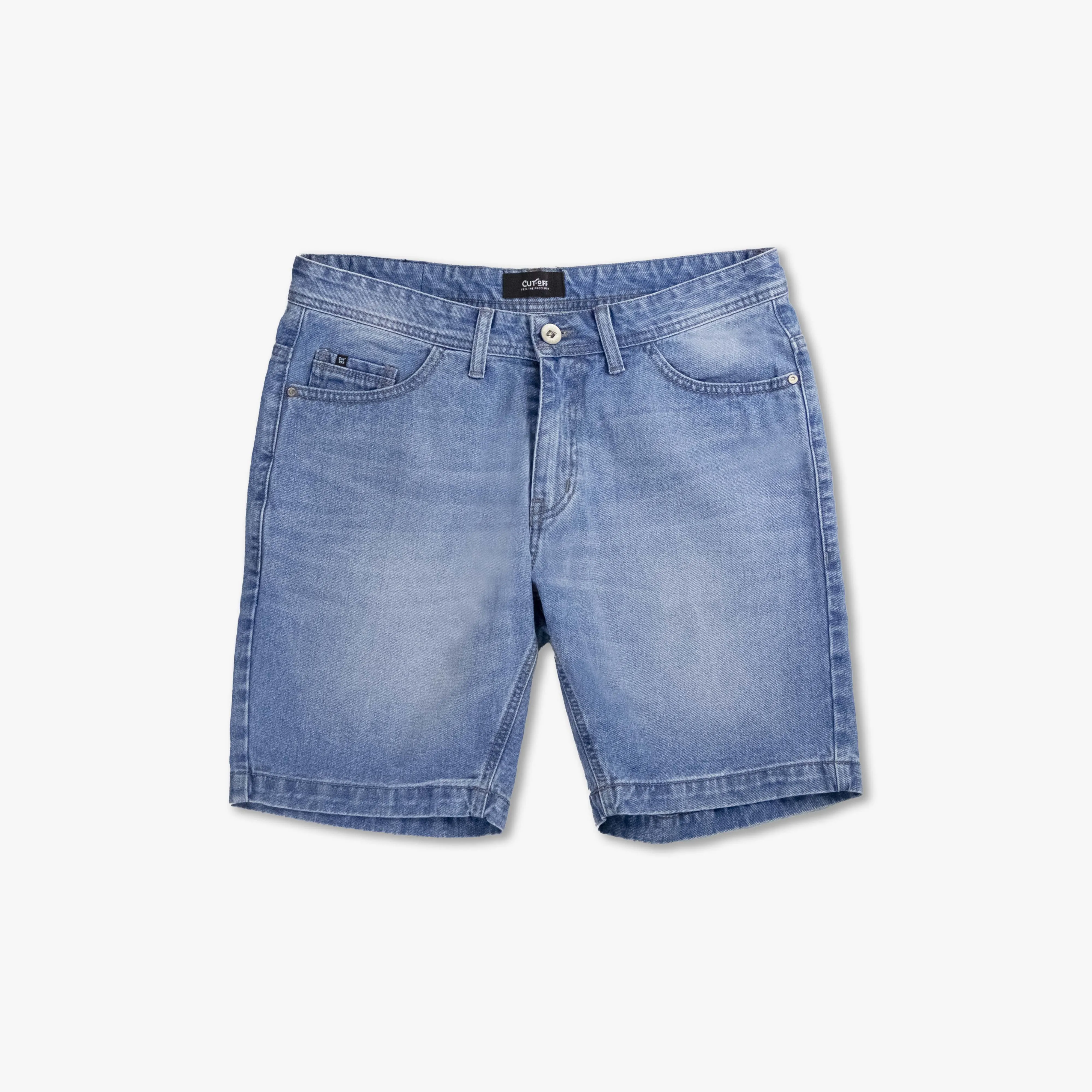 Prime Celana Jeans Denim Pria Regular Fit Short Pants