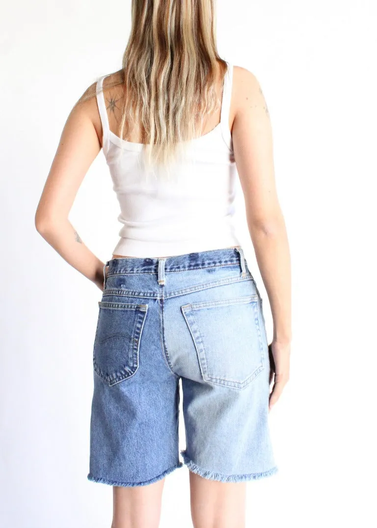 RCYCLD Two Tone Denim Short