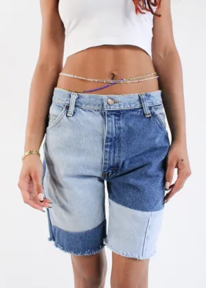 RCYCLD Two Tone Denim Short