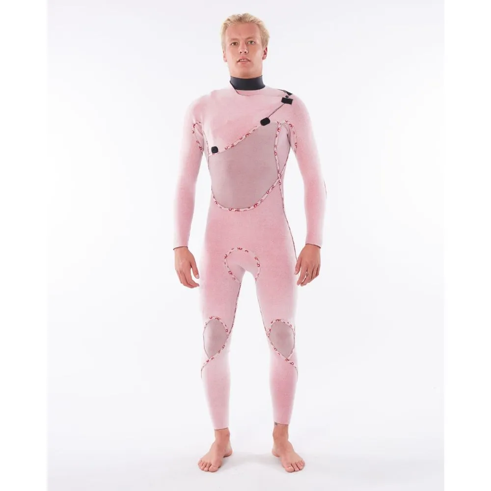 RIP CURL FLASHBOMB 4/3 CHEST ZIP BLACK