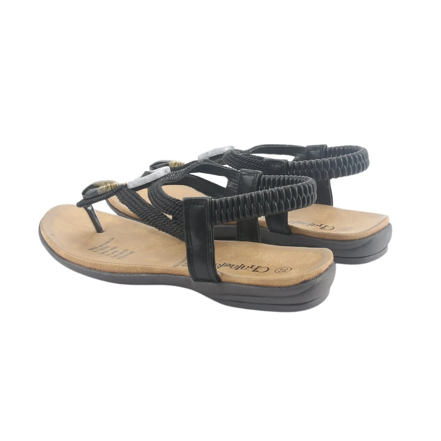 Sandalia Chalada Mujer Anatomic78 Negro Casual
