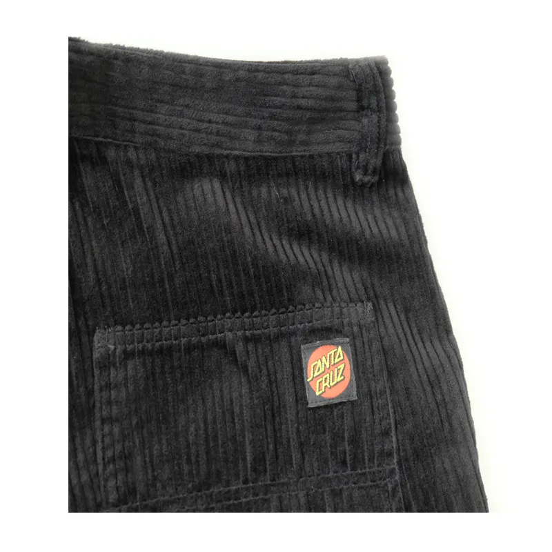 Santa Cruz - Classic Painters Cord Pant - Black SALE