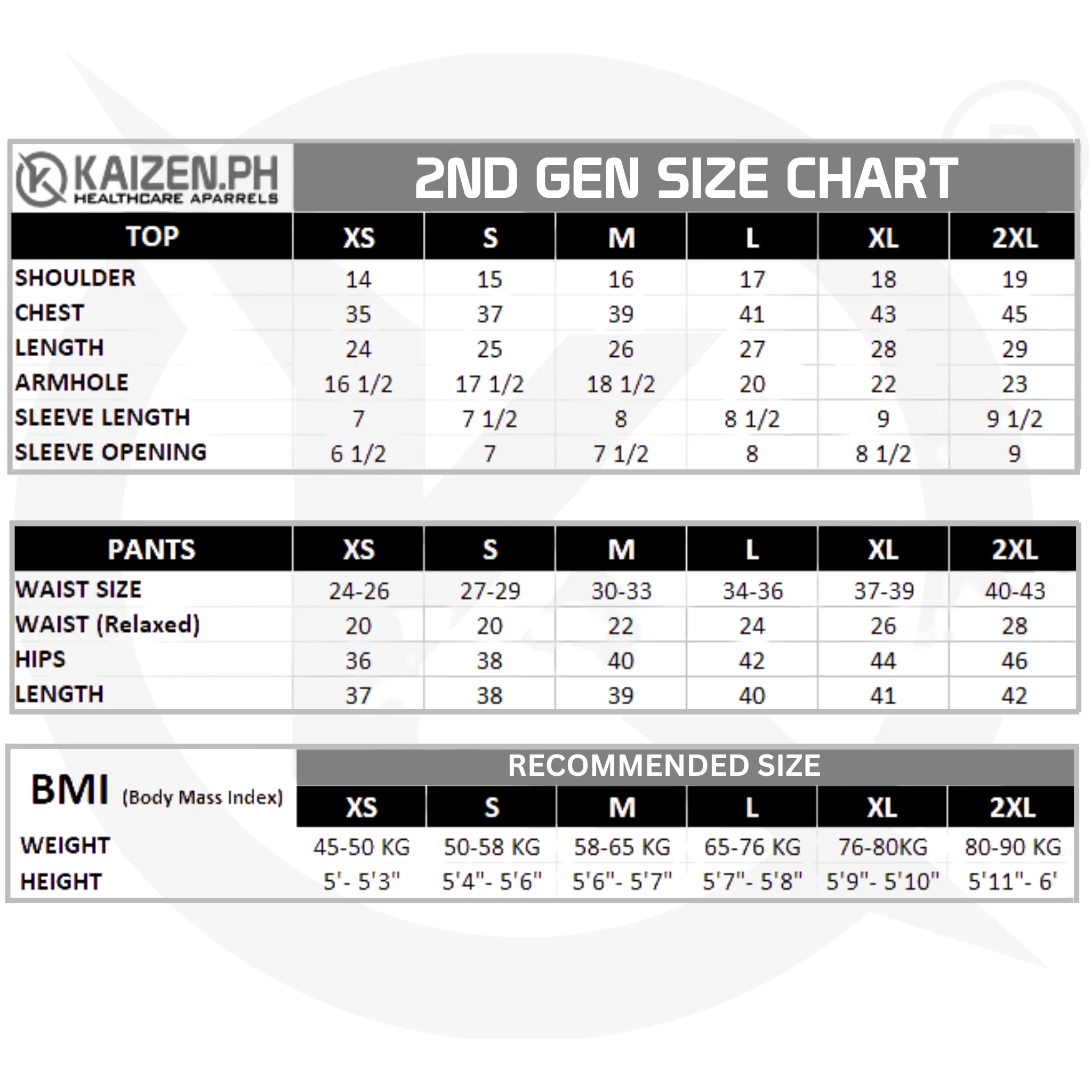 Scrub Suit  2nd Gen Limited Edition KSS2G-03 Chest Pocket Top Cargo Zipper Hem Pants
