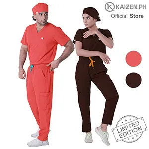 Scrub Suit  2nd Gen Limited Edition KSS2G-03 Chest Pocket Top Cargo Zipper Hem Pants