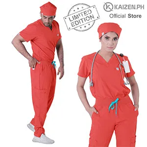 Scrub Suit  2nd Gen Limited Edition KSS2G-03 Chest Pocket Top Cargo Zipper Hem Pants