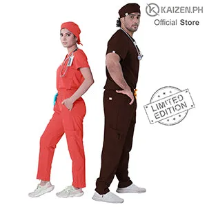Scrub Suit  2nd Gen Limited Edition KSS2G-03 Chest Pocket Top Cargo Zipper Hem Pants